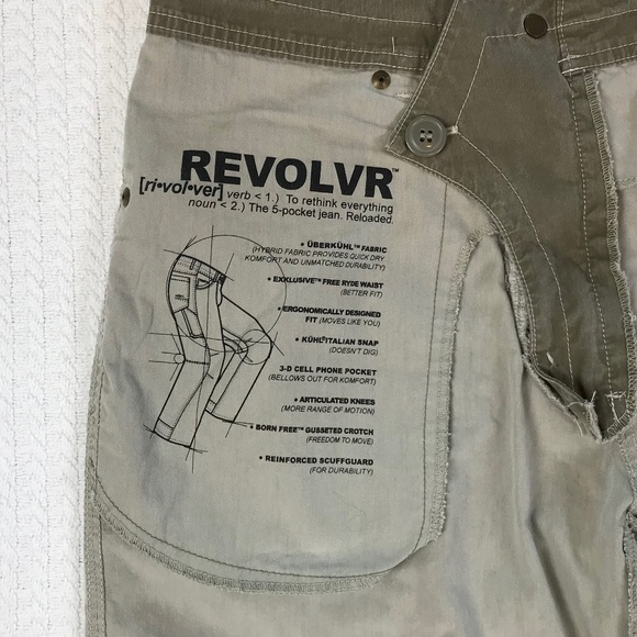 KUHL REVOLVR VINTAGE PATINADYE KHAKI PANT 32 X 32 - Picture 8 of 14